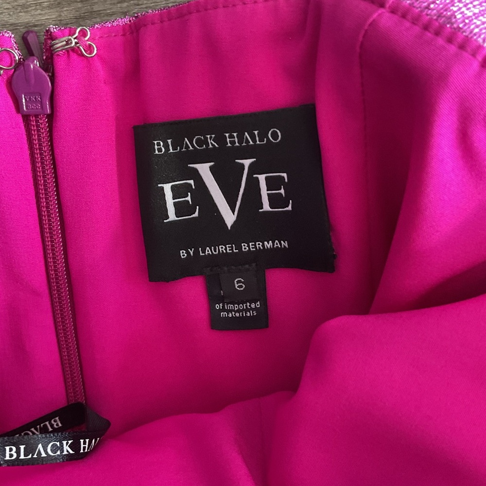 Black Halo Spice Gown Size 6 - Picture 6 of 8